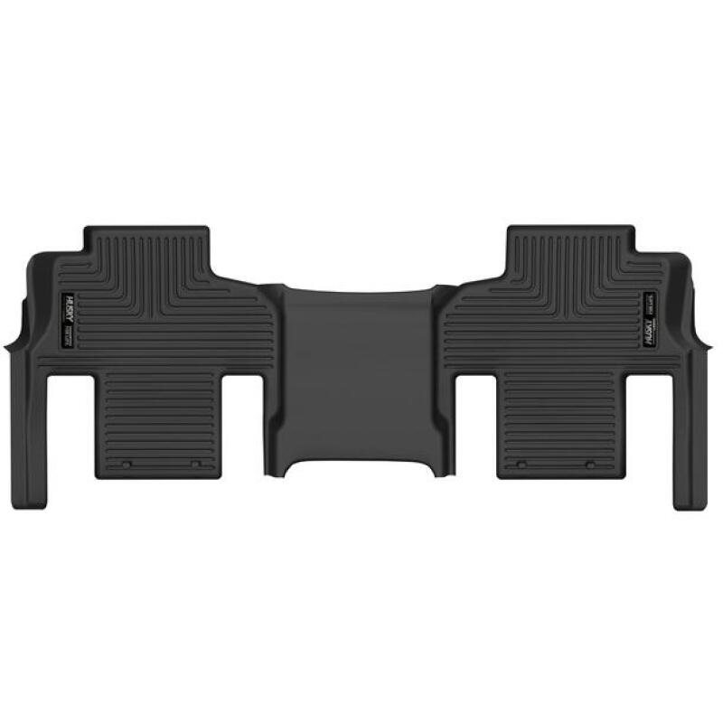 Jeep Grand Wagoneer Floor Mats - Rear - Husky Liners - X-Act Contour - Black - `22-`27
